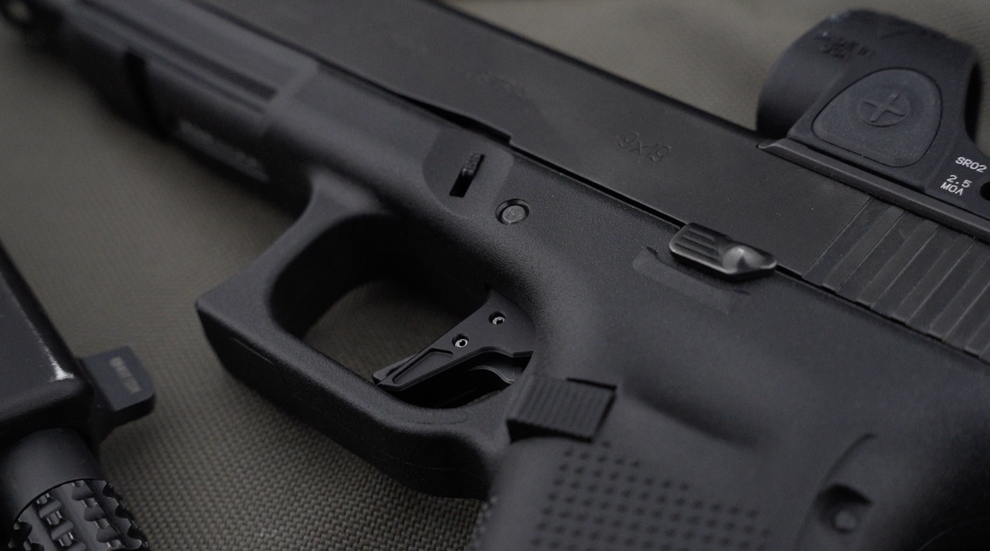 Lone Wolf Arms Enhanced Flat Trigger aftermarket upgrade for Glock pistols