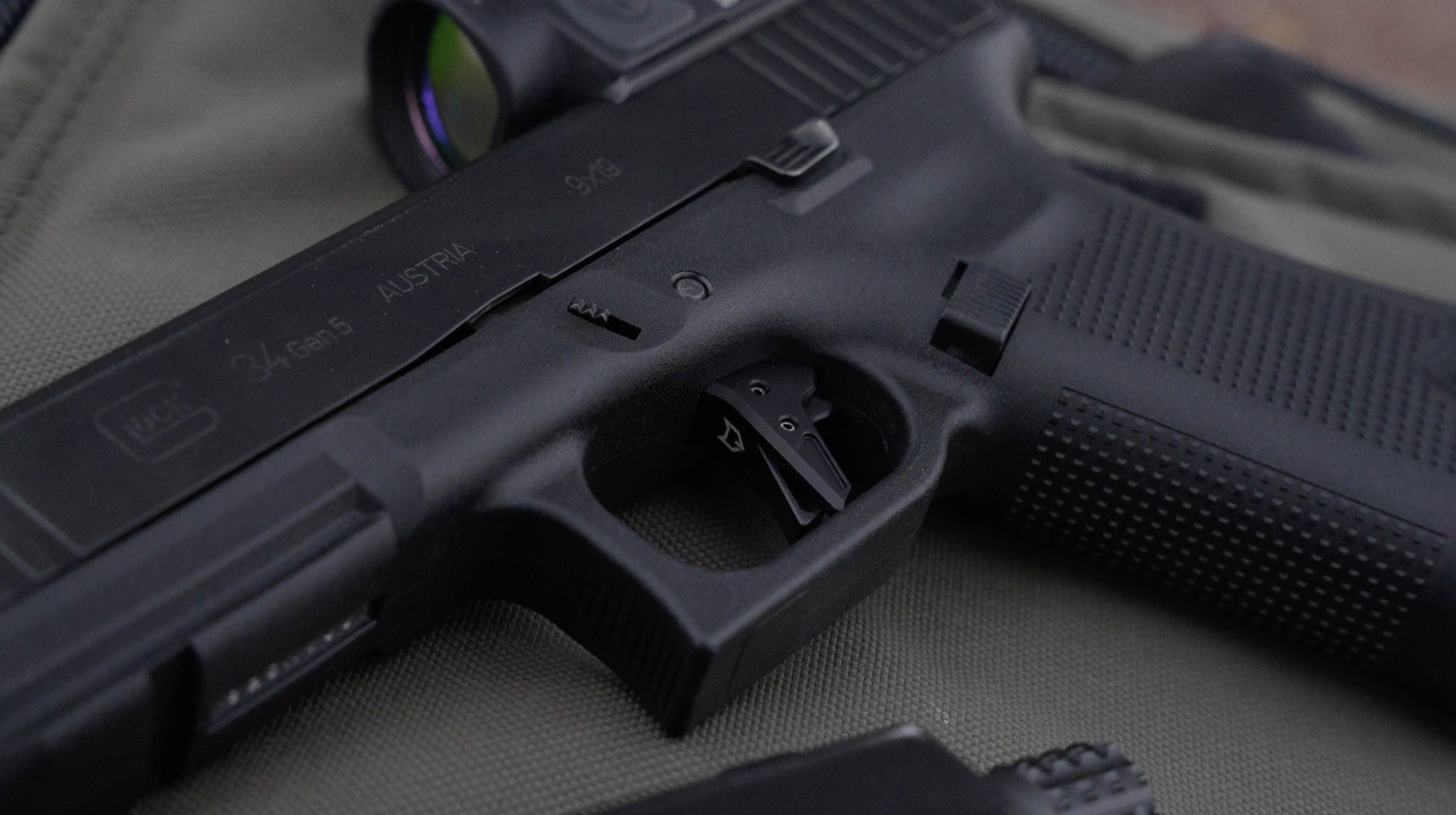 Lone Wolf Arms Enhanced Flat Trigger aftermarket upgrade for Glock pistols